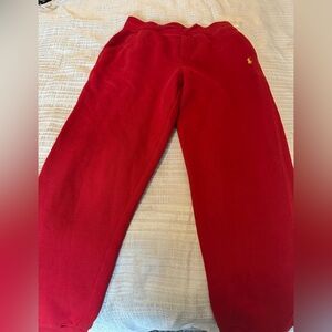 Ralph Lauren Red Joggers